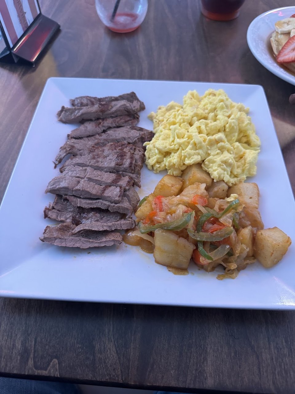 Steak and Eggs with Home Fries